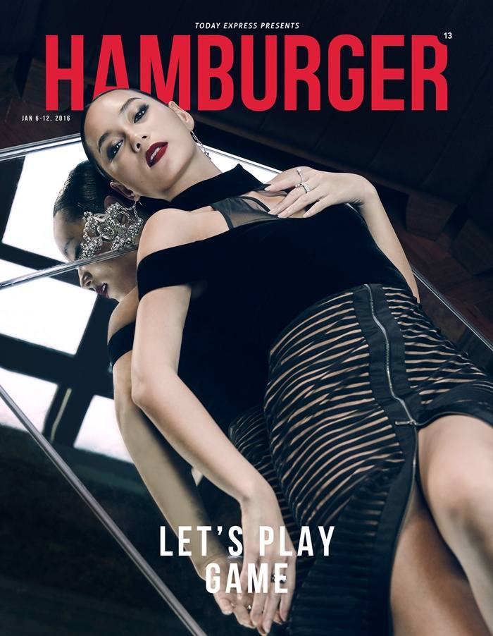 บี-น้ำทิพย์ @ HAMBURGER MAGAZINE no.13 January 2016
