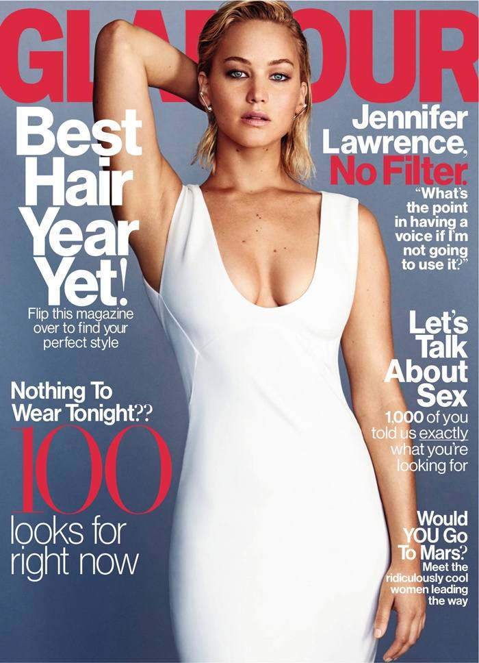 Jennifer Lawrence @ Glamour US February 2016