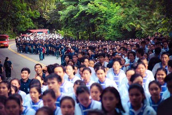 เสียงบูมก้องขุนเขา รับน้องขึ้นดอย มช. รุ่นพี่ รุ่นน้อง น่าฮักขนาด