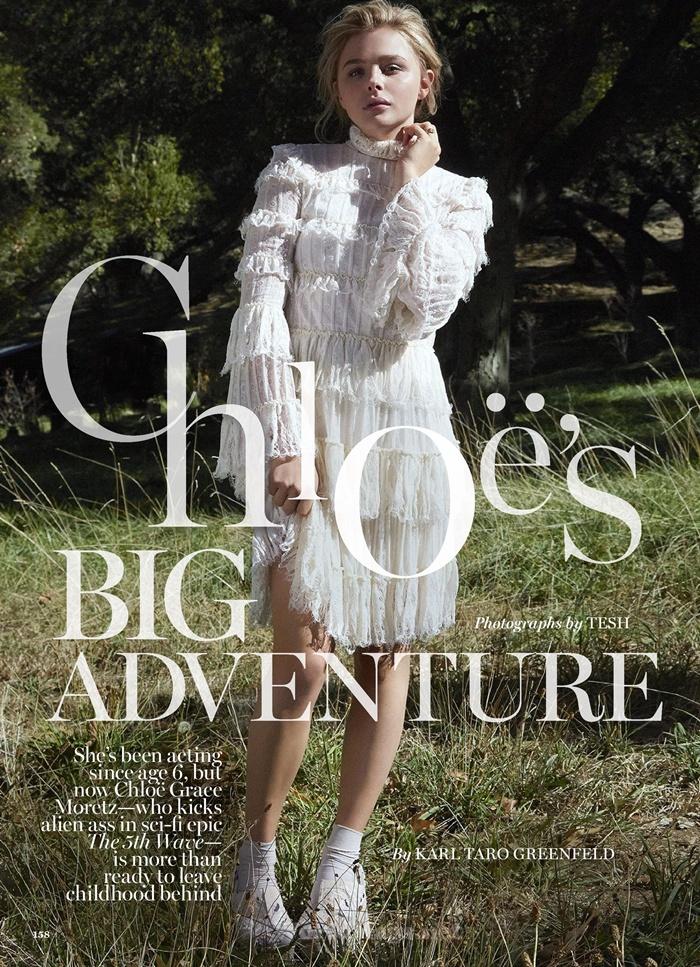 Chlo&euml; Grace Moretz @ Marie Claire US February 2016
