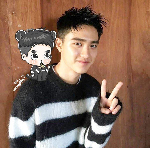 คยองซู Exo ตี๋หล่อแซ่บหน้าใส