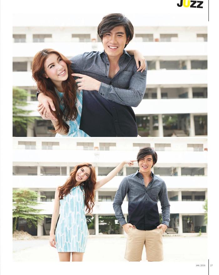 เมฆ-จิรกิตติ์ & มุก-วรนิษฐ์ @ JUZZ Magazine year 3 issue 1 January 2016