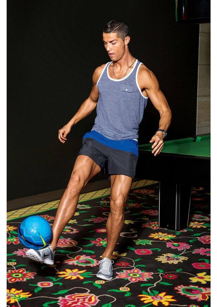Cristiano Ronaldo & Alessandra Ambrosio @ GQ US February 2016
