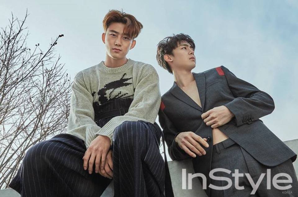 Nichkhun & Taecyeon @ InStyle Korea February 2016