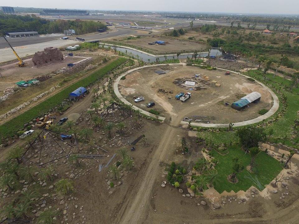 พาชมภาพอัพเดทแลนด์มาร์คใหม่ของเมืองบุรีรัมย์