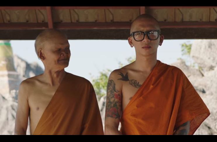 น่าดูมาก! หนัง "หลวงพี่แจ๊ส 4G" ฉากหลวงพี่โหนรถเมล์ฮามาก MV 1 วัน ล้านวิว
