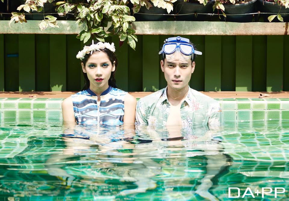 จีน่า (The Face 2) @ ภาพเบื้องหลัง DA+PP Swimwear Summer 2016