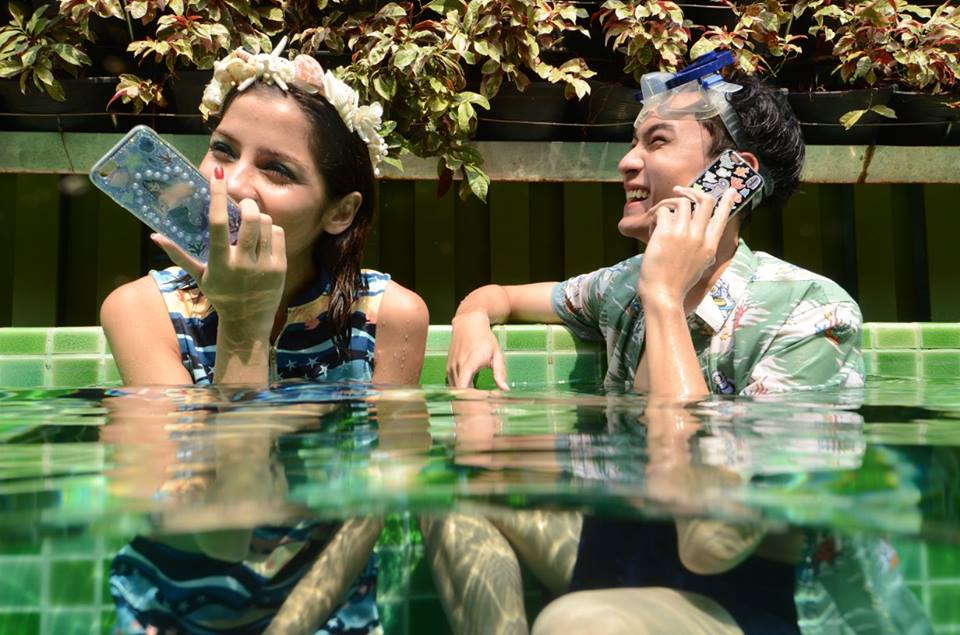 จีน่า (The Face 2) @ ภาพเบื้องหลัง DA+PP Swimwear Summer 2016