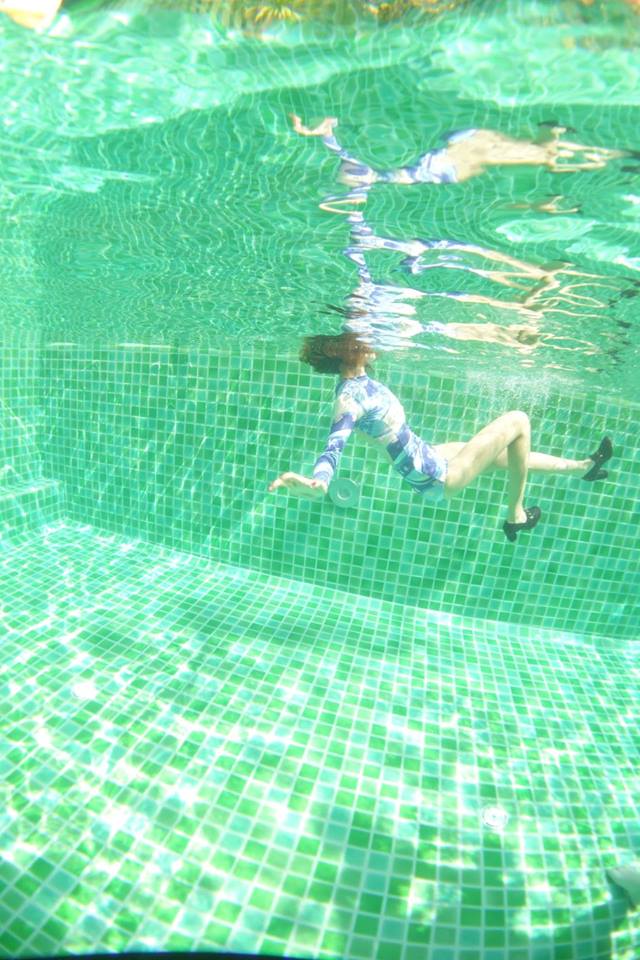 จีน่า (The Face 2) @ ภาพเบื้องหลัง DA+PP Swimwear Summer 2016
