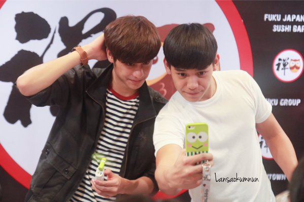 เงิน-ออกัส คู่จิ้นน่ารักแห่งปี เมื่อไรจะได้ข่าวงานมงคลซะทีนะ#แซวๆ อิอิ!!