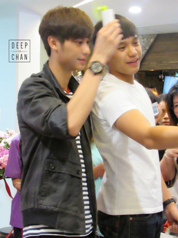 เงิน-ออกัส คู่จิ้นน่ารักแห่งปี เมื่อไรจะได้ข่าวงานมงคลซะทีนะ#แซวๆ อิอิ!!