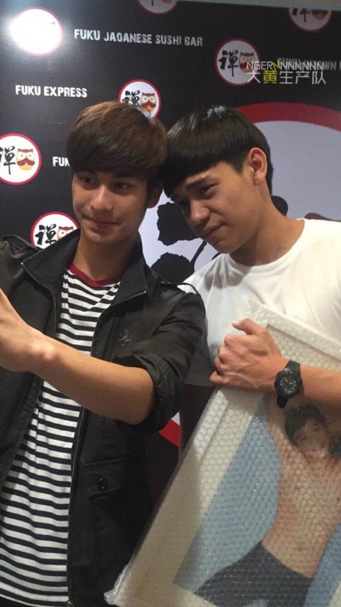 เงิน-ออกัส คู่จิ้นน่ารักแห่งปี เมื่อไรจะได้ข่าวงานมงคลซะทีนะ#แซวๆ อิอิ!!