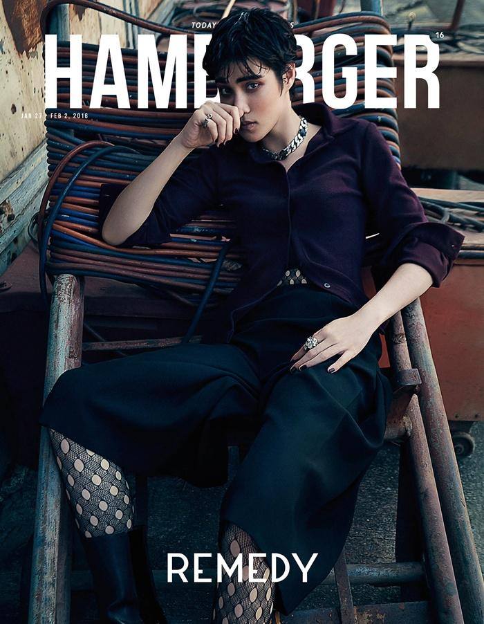 เจี๊ยบ-ลลนา @ HAMBURGER MAGAZINE no.16 January 2016