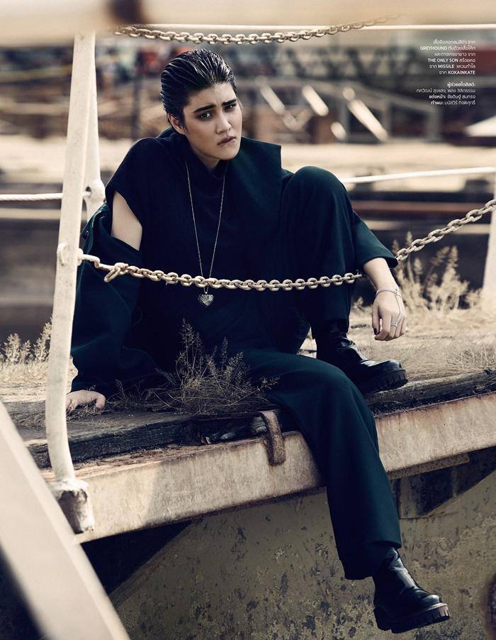 เจี๊ยบ-ลลนา @ HAMBURGER MAGAZINE no.16 January 2016