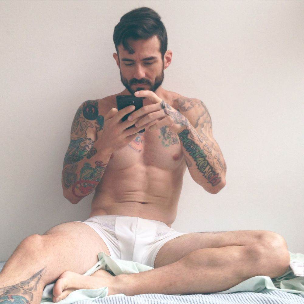 Hot guy in underwear 100