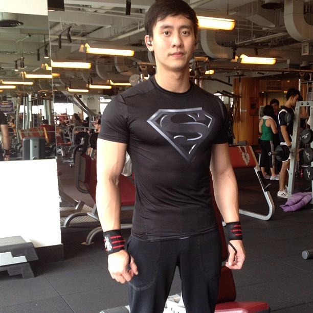 เติมตระกูล ลูกชายสุดหล่อล่ำของ ชูวิทย์ กมลวิศิษฎ์