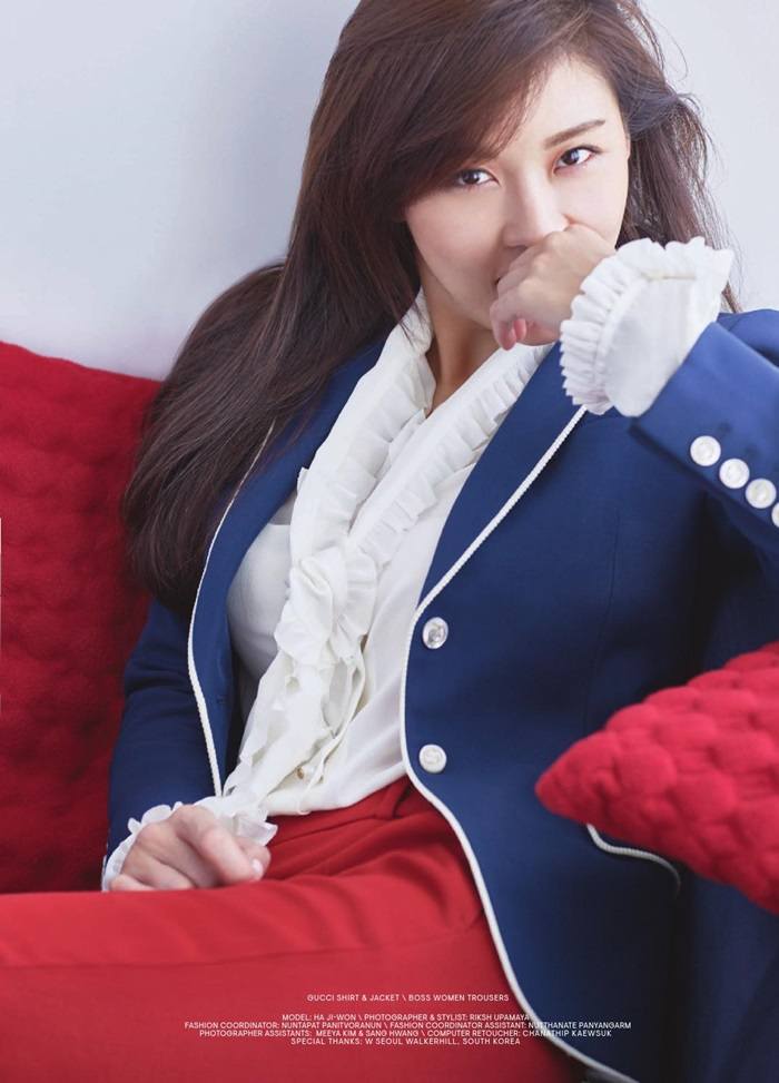 Ha Ji-Won @ DONT Magazine vol.6 issue 3 February 2016