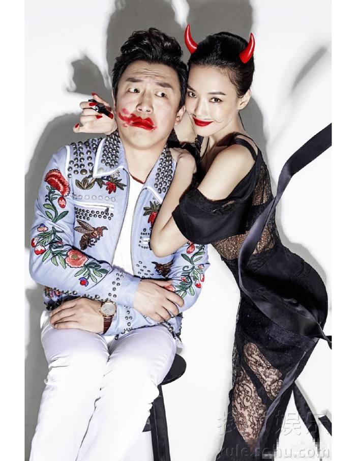 Shu Qi & Huang Bo @ Cosmopolitan China March 2016