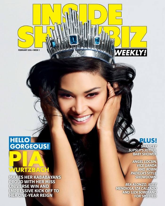 Pia Wurtzbach @ Inside Showbiz Weekly February 2016