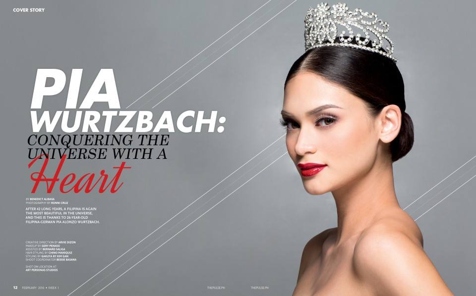 Pia Wurtzbach @ Inside Showbiz Weekly February 2016