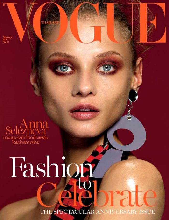 Anna Selezneva @ VOGUE THAILAND vol.4 no.37 February 2016