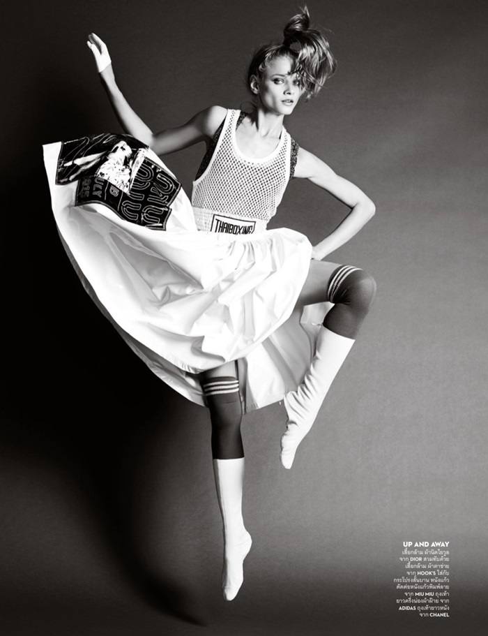 Anna Selezneva @ VOGUE THAILAND vol.4 no.37 February 2016