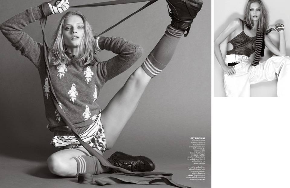 Anna Selezneva @ VOGUE THAILAND vol.4 no.37 February 2016
