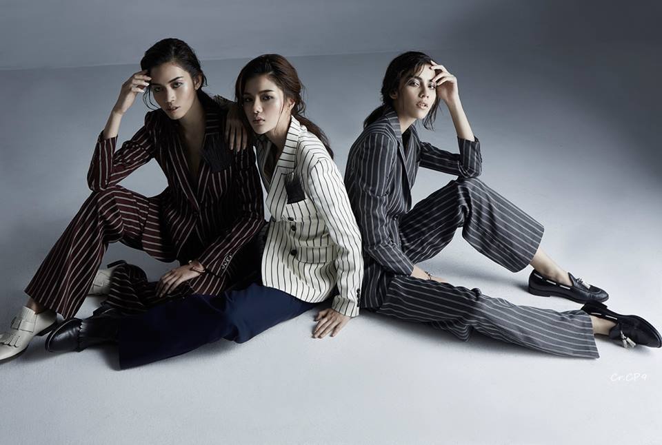 3 สาว The Face 2 ติช่า-จีน่า-กวาง @ กุลสตรี vol.45 no.1082 February 2016