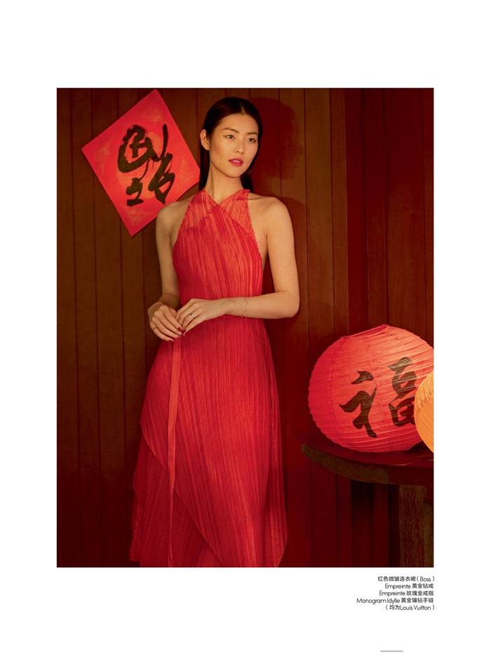 Liu Wen @ Elle China March 2016