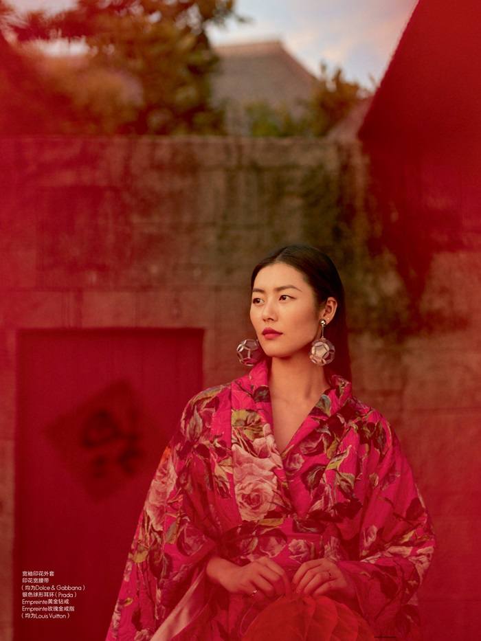 Liu Wen @ Elle China March 2016
