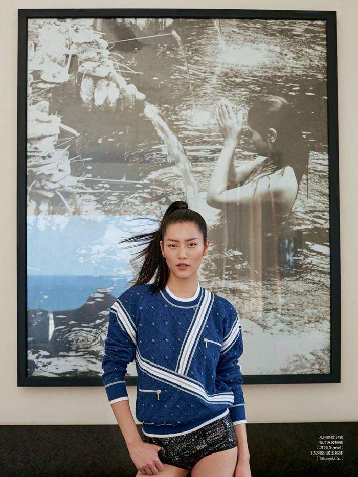 Liu Wen @ Elle China March 2016