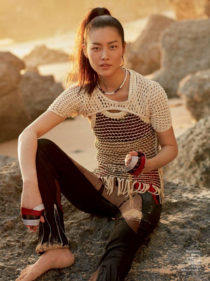 Liu Wen @ Elle China March 2016