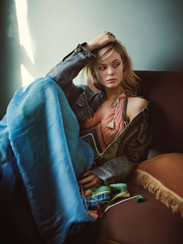 Elle Fanning @ Vogue Australia March 2016