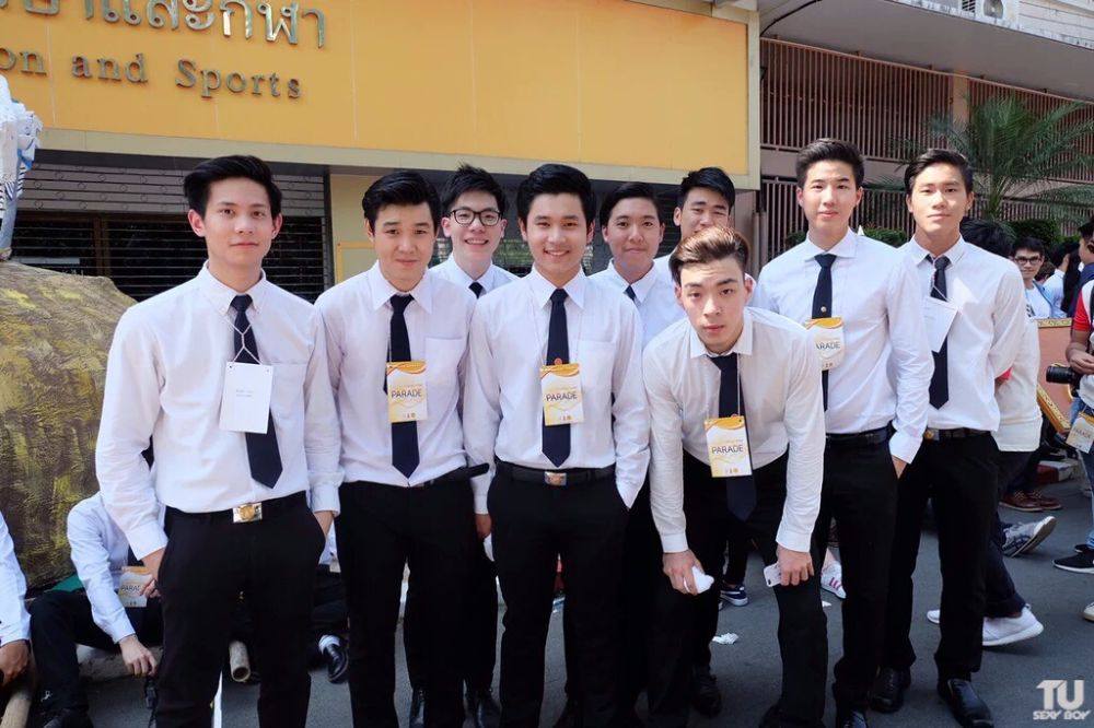 รวมหนุ่มหล่องานบอลประเพณี จุฬา-ธรรมศาสตร์ 4
