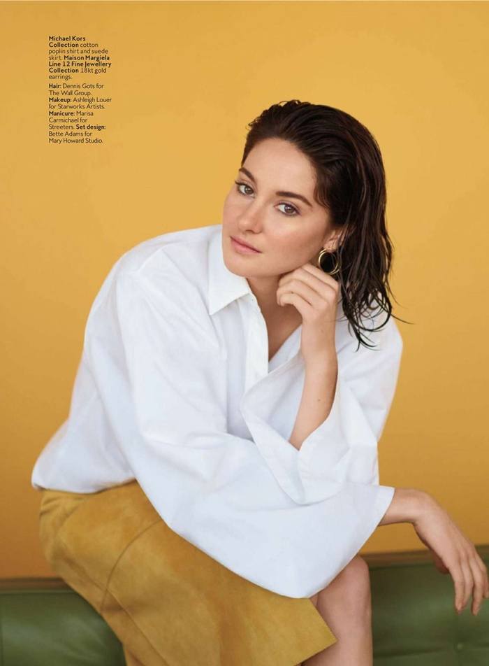 Shailene Woodley @ InStyle US March 2016
