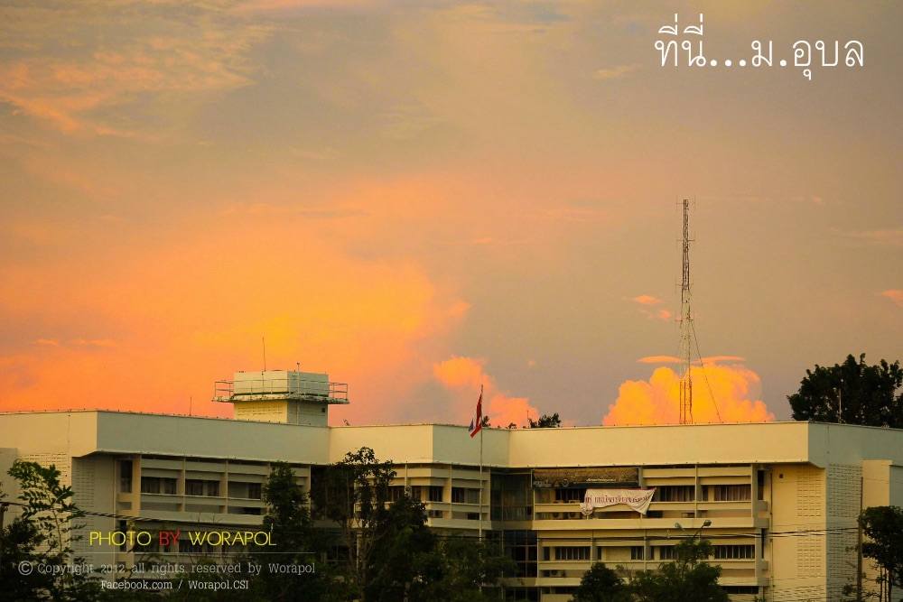 ภาพสวยๆจากตึกอธิการหลังเก่าครับ