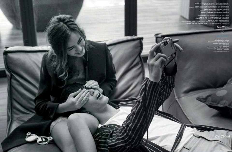 สน-ยุกต์ & แยม-มทิรา @ HONEYMOON+TRAVEL vol.14 no.165 February 2016