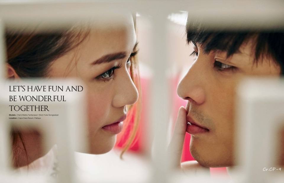 สน-ยุกต์ & แยม-มทิรา @ HONEYMOON+TRAVEL vol.14 no.165 February 2016