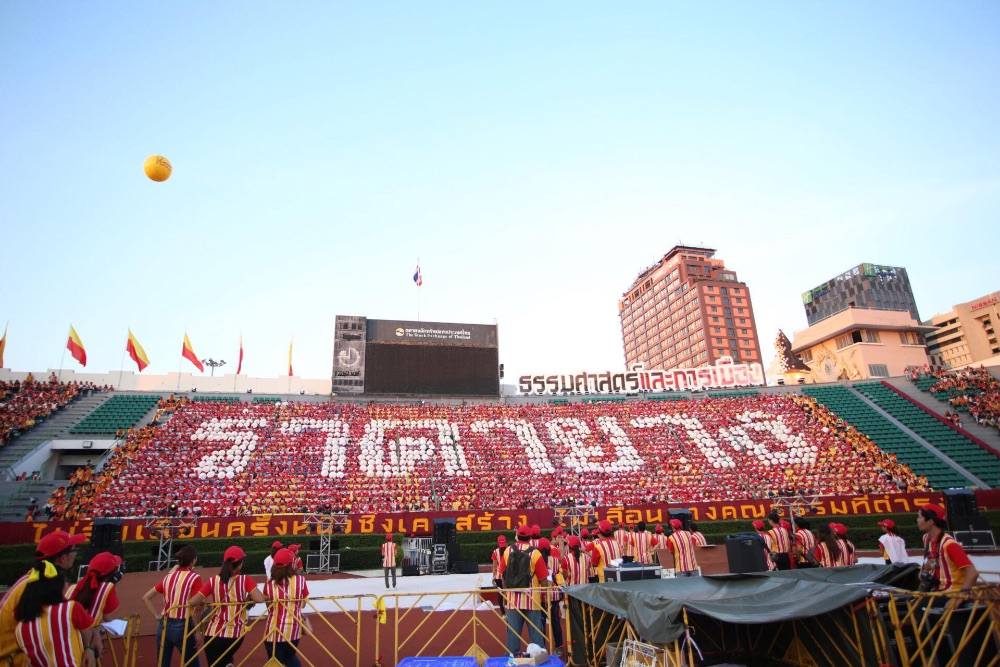 ชุดแปรอักษร ของ มหาวิทยาลัยธรรมศาสตร์