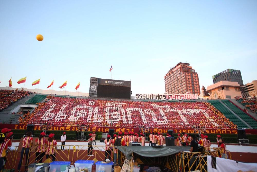 ชุดแปรอักษร ของ มหาวิทยาลัยธรรมศาสตร์