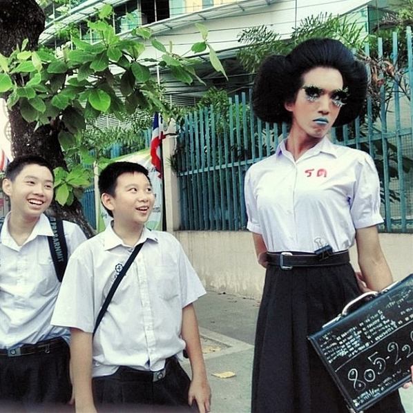 มาดูโฉมหน้าเด็กน้อย เมื่อเจอมาดามมดตัวเป็นๆ