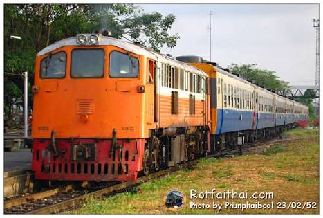 รถไฟขบวนรถโดยสาร