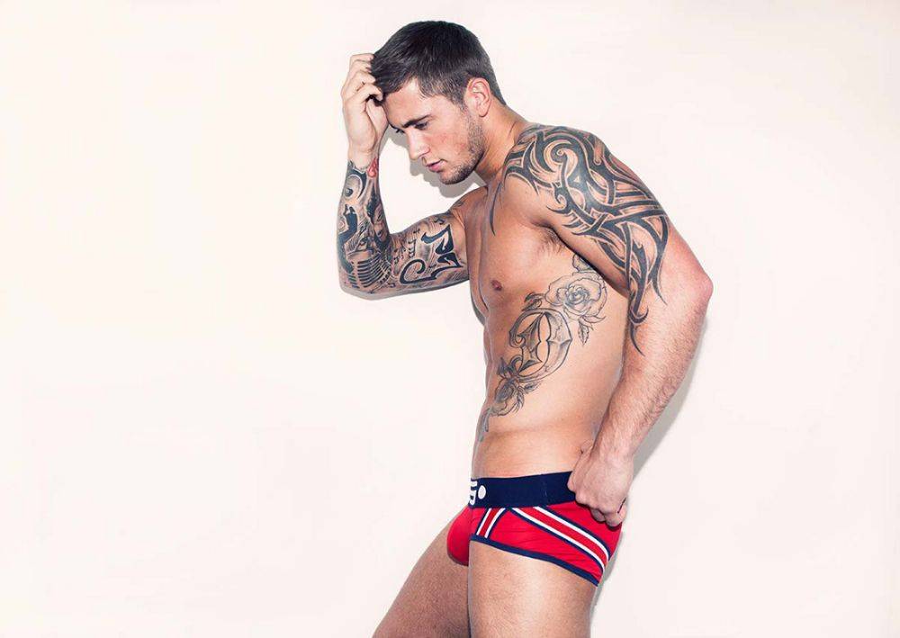 Hot guy in underwear 123