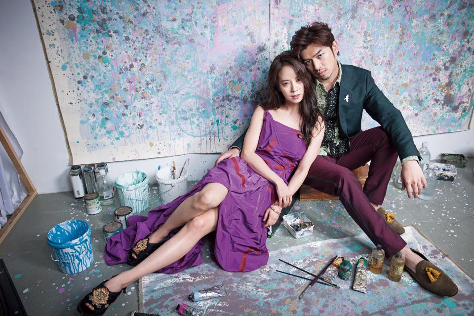 Song Ji Hyo & Chen Bolin @ Marie Claire Taiwan March 2016
