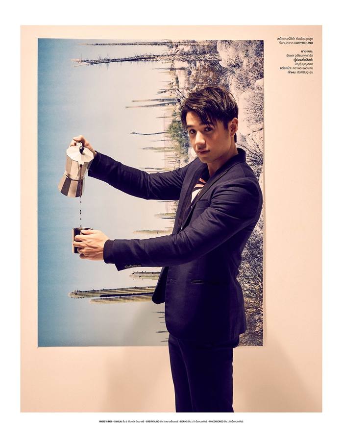 นิว-ชัยพล @ HAMBURGER MAGAZINE no.22 March 2016