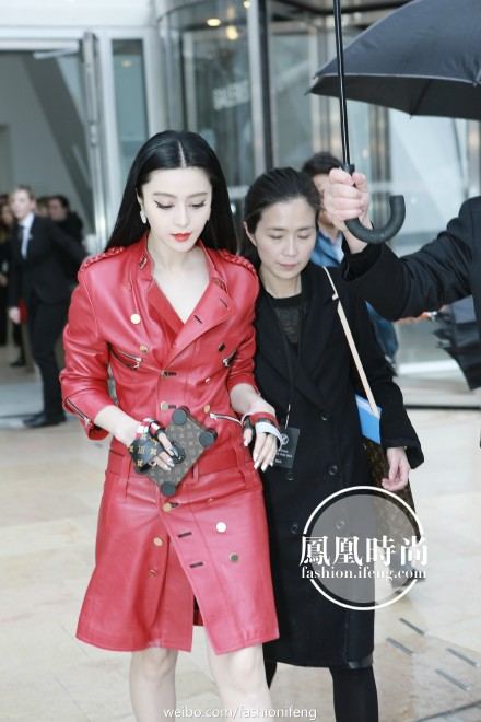 Fan Bing Bing สวย เจิด ตาคมเฉี่ยว แคทอายลุค เป๊ะมาก @LV Show Paris Fashion Week 2016