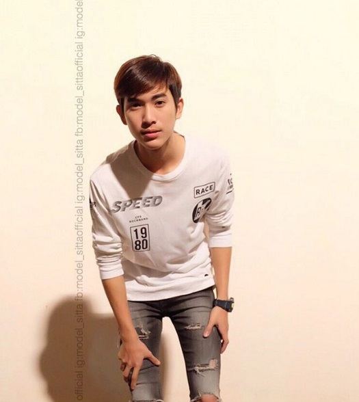 "โมเดล ศิฐฑา"  หนุ่มละอ่อน  วัย18 ปี  ผู้รับบท "พระปิ่นศิลป์ชัย แก้วหน้าม้า"