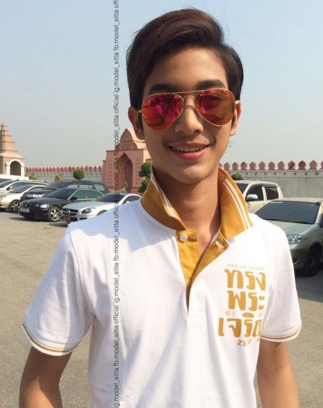 "โมเดล ศิฐฑา"  หนุ่มละอ่อน  วัย18 ปี  ผู้รับบท "พระปิ่นศิลป์ชัย แก้วหน้าม้า"