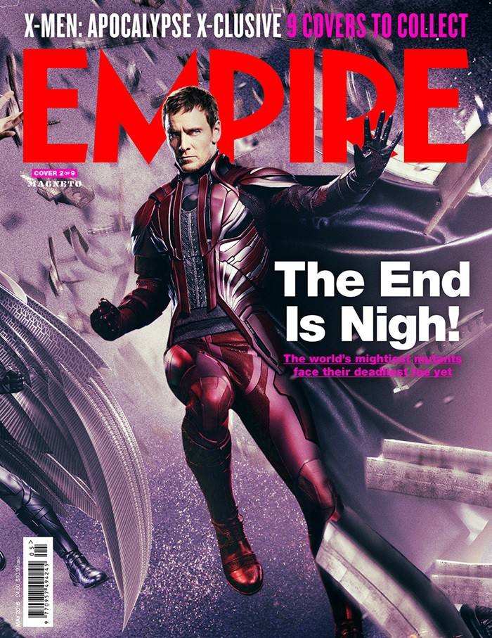 นิตยสาร Empire จัดเต็ม 9 ปก จากภาพยนตร์ฟอร์มยักษ์ X-Men:Apocalypse