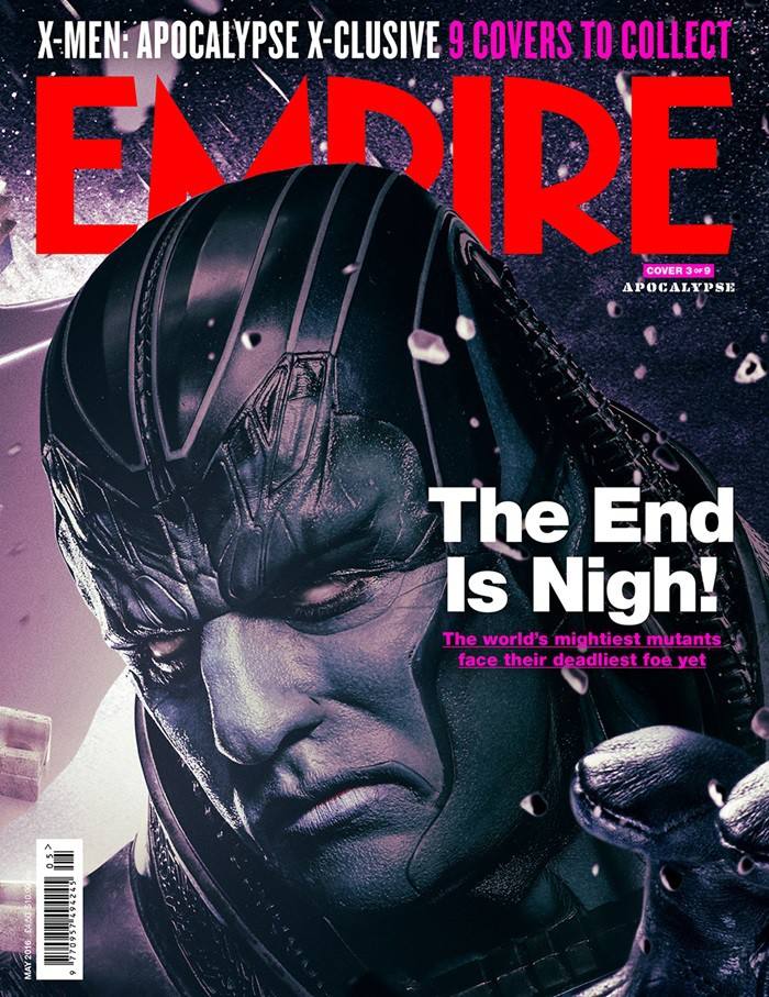 นิตยสาร Empire จัดเต็ม 9 ปก จากภาพยนตร์ฟอร์มยักษ์ X-Men:Apocalypse